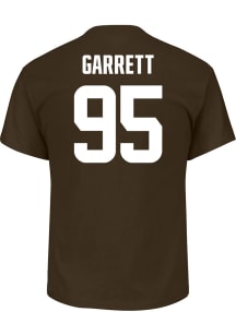 Myles Garrett Cleveland Browns Mens Name And Number Big and Tall Player Tee - Brown