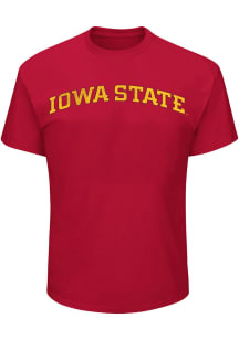 Iowa State Cyclones Mens Cardinal Pigment Big and Tall T-Shirt