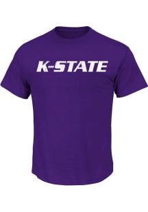 K-State Wildcats Mens Purple Pigment Big and Tall T-Shirt