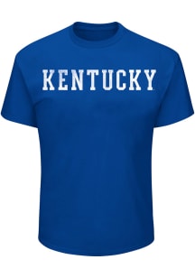 Kentucky Wildcats Mens Blue Pigment Big and Tall T-Shirt