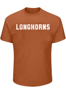 Texas Longhorns Mens Burnt Orange Pigment Big and Tall T-Shirt