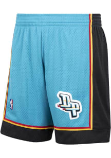 Detroit Pistons Mens Blue SWINGMAN SHORT 98 Shorts