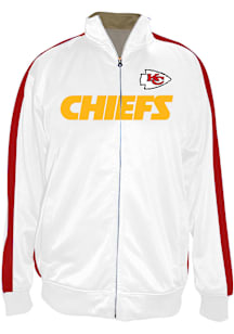 Kansas City Chiefs Mens White Big and Tall Jacket
