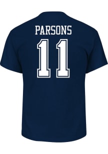 Micah Parsons Dallas Cowboys Mens Name and Number Big and Tall Player Tee - Navy Blue
