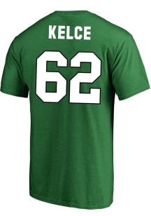 Jason Kelce Philadelphia Eagles Mens Player Pigment Big and Tall Player Tee - Kelly Green