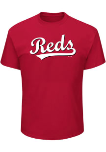 Cincinnati Reds Mens Red Pigment Big and Tall T-Shirt