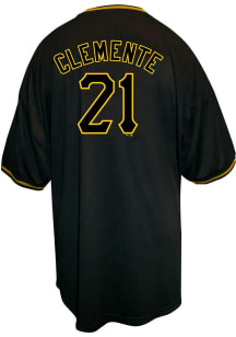 Roberto Clemente Pittsburgh Pirates Mens Color Pop Big and Tall Player Tee - Black