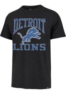 Detroit Lions Mens Black Big Ups Big and Tall T-Shirt