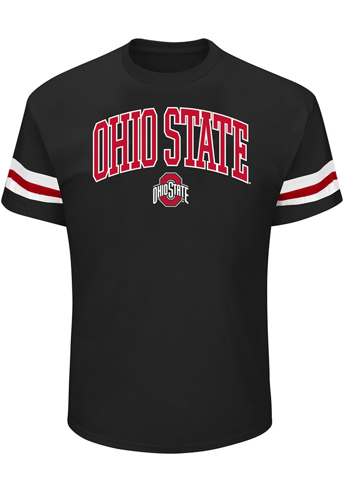 Ohio State Buckeyes Mens Arch Mascot Big and Tall T-Shirt