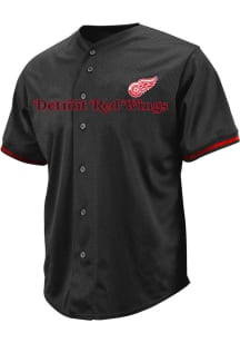 Detroit Red Wings Black Pop Jersey Big and Tall