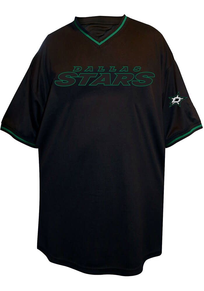 Dallas Stars BLACK Pop Team Name Jersey Big and Tall - 2652318