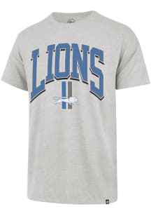 Detroit Lions Mens Grey Walk Tall Franklin Big and Tall T-Shirt