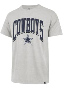 Dallas Cowboys Mens Grey Walk Tall Franklin Big and Tall T-Shirt