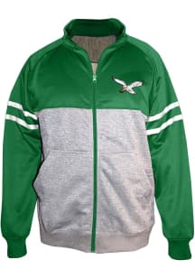 Philadelphia Eagles Mens Grey Big and Tall Jacket