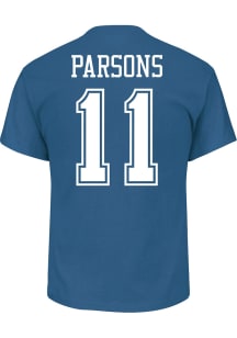 Micah Parsons Dallas Cowboys Mens Player Pigment Big and Tall Player Tee - Navy Blue