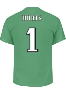 Jalen Hurts Philadelphia Eagles Mens Player Pigment Big and Tall Player Tee - Kelly Green