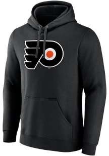 Philadelphia Flyers Mens Black Primary Logo Big and Tall Hooded Sweatshirt