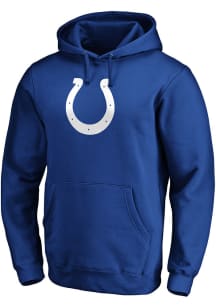 Indianapolis Colts Mens Blue Primary Logo Big and Tall Hooded Sweatshirt