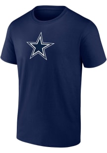 Dallas Cowboys Mens Navy Blue Primary Logo Big and Tall T-Shirt