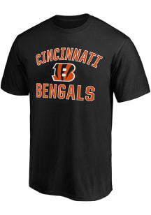 Cincinnati Bengals Mens Black Victory Arch Big and Tall T-Shirt