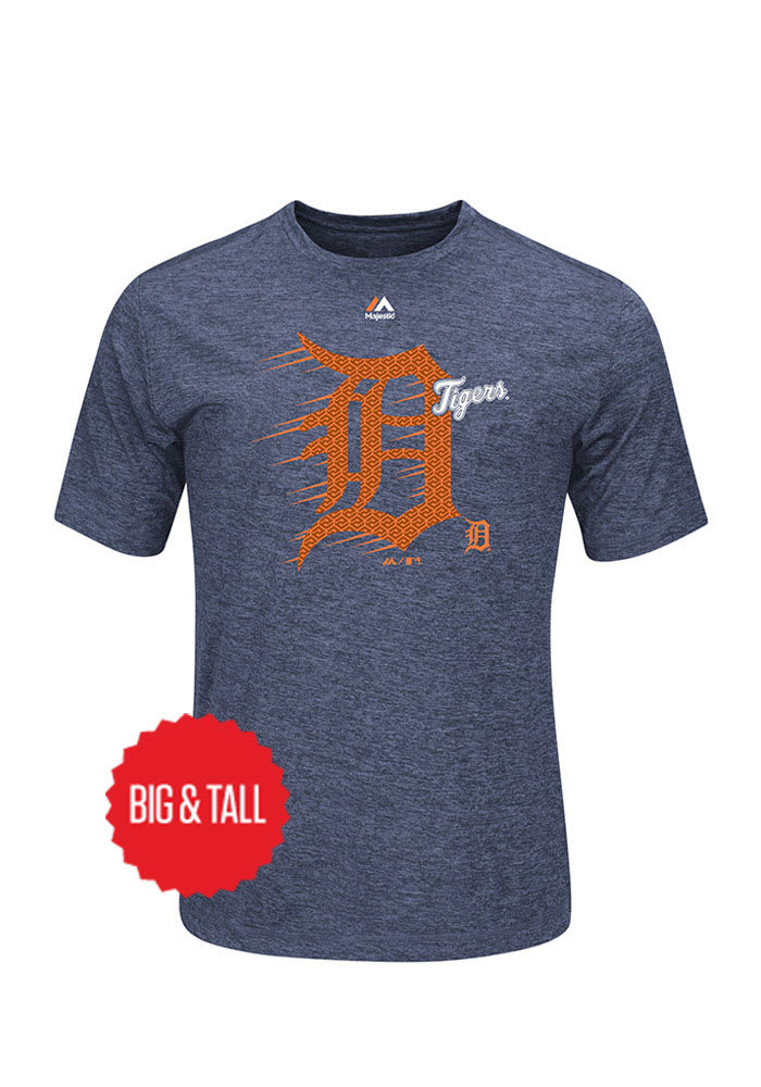 Men's Detroit Tigers Navy Team Hall of Famer Roster T-Shirt