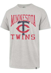 Minnesota Twins Mens Grey Big Ups Big and Tall T-Shirt