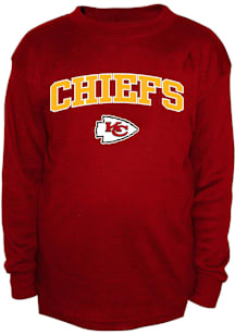 Kansas City Chiefs Mens Red Thermal Big and Tall Long Sleeve T-Shirt