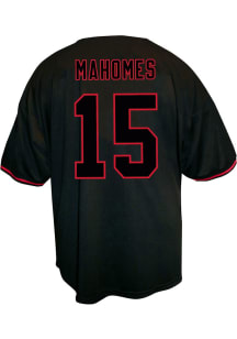 Patrick Mahomes Kansas City Chiefs Profile Black Pop Jersey Big and Tall