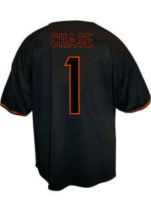 Ja'Marr Chase Cincinnati Bengals Profile Black Pop Jersey Big and Tall