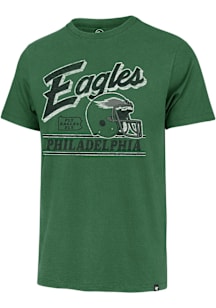 Philadelphia Eagles Mens Kelly Green Fly By Franklin Big and Tall T-Shirt