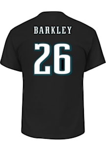 Saquon Barkley Philadelphia Eagles Mens Player Big and Tall Player Tee - Black