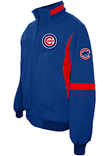 Chicago Cubs Mens Blue Premier Big and Tall Light Weight Jacket