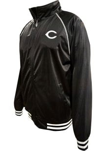 Cincinnati Reds Mens Black Pop Track Jacket Track Jacket