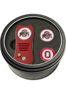 Red Ohio State Buckeyes Switchblade Markers Golf Gift Set