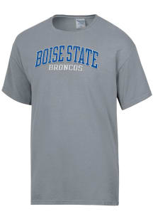 ComfortWash Boise State Broncos Grey Garment Dyed Short Sleeve T Shirt