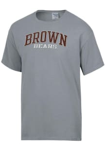 ComfortWash Brown Bears Grey Garment Dyed Short Sleeve T Shirt
