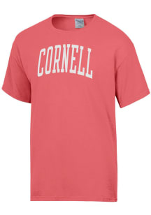 ComfortWash Cornell Big Red Pink Garment Dyed Short Sleeve T Shirt