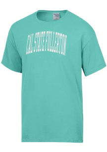 ComfortWash Cal State Fullerton Titans Green Garment Dyed Short Sleeve T Shirt