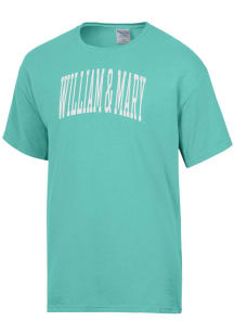 ComfortWash William &amp; Mary Tribe Green Garment Dyed Short Sleeve T Shirt