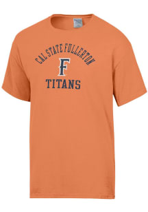 ComfortWash Cal State Fullerton Titans Orange Garment Dyed Short Sleeve T Shirt