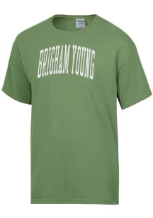 ComfortWash BYU Cougars Green Garment Dyed Short Sleeve T Shirt