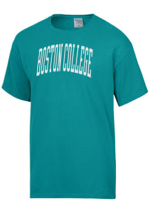 ComfortWash Boston College Eagles Blue Garment Dyed Short Sleeve T Shirt