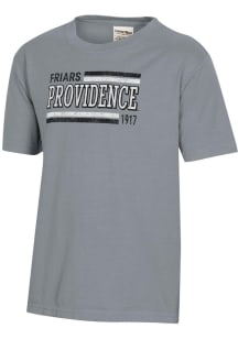 ComfortWash Providence Friars Youth Grey Garment Dyed Short Sleeve T-Shirt