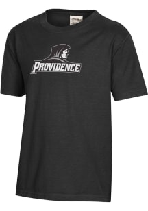 ComfortWash Providence Friars Youth Black Garment Dyed Short Sleeve T-Shirt