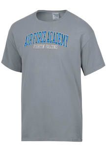 ComfortWash Air Force Falcons Grey Garment Dyed Short Sleeve T Shirt