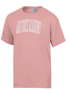ComfortWash Air Force Falcons Pink Garment Dyed Short Sleeve T Shirt