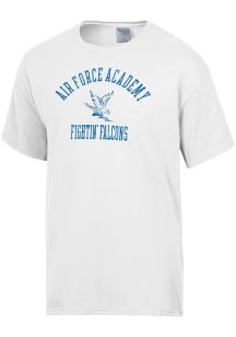 ComfortWash Air Force Falcons White Garment Dyed Short Sleeve T Shirt