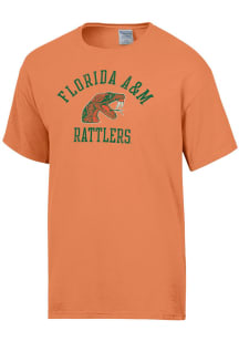 ComfortWash Florida A&amp;M Rattlers Orange Garment Dyed Short Sleeve T Shirt