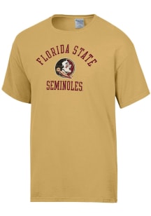 ComfortWash Florida State Seminoles Yellow Garment Dyed Short Sleeve T Shirt