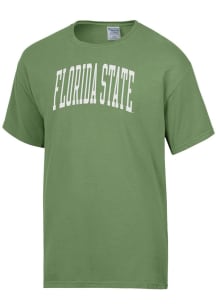 ComfortWash Florida State Seminoles Green Garment Dyed Short Sleeve T Shirt